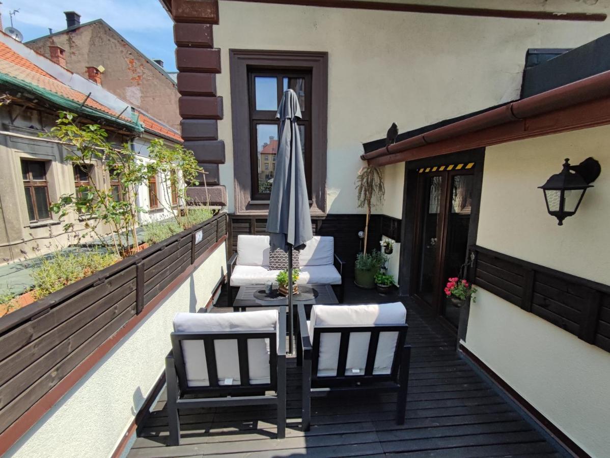Apartament Podcienie Z Tarasem Bielsko-Biala Old Town Ngoại thất bức ảnh